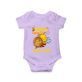 Sweet Tooth Romper/onesie | Custom Baby Romper/onesie for Candy Lovers - LILAC - New Born (Chest 14")