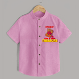 Mom and Dad's Treasure Shirt | Personalized Baby Shirt for Cherished Kids - BABY PINK - 0 - 6 Months Old (Chest 23")