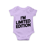 I’m Limited Edition Romper | Custom Baby Romper for Your Unique Little One - LILAC - New Born (Chest 14")