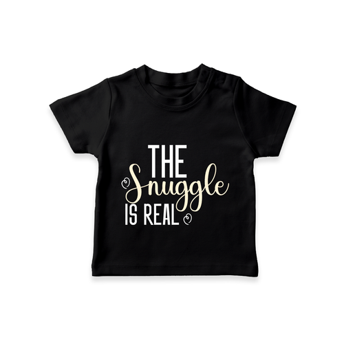 The Snuggle Is Real TShirt | Personalized Baby TShirt for Snuggle Time