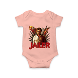 Jailer Poster Print Baby Romper - PEACH - New Born (Chest 14")