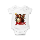 Jailer Poster Print Baby Romper - WHITE - New Born (Chest 14")