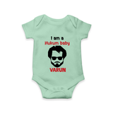 Hukum Baby Graphic Print Romper - MINT GREEN - New Born (Chest 14")