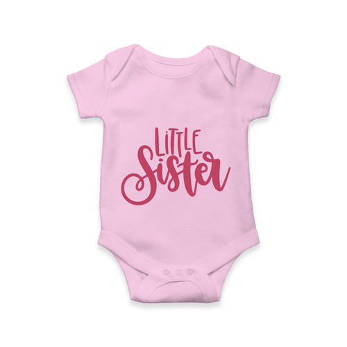 Little Sister Romper | Personalized Romper for Your Little Sister