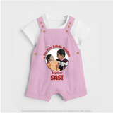 First Raksha Bandhan Infant Dungaree - BABY PINK - 0 - 5 Months Old (Chest 18")