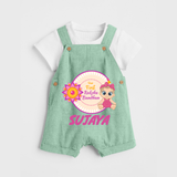 Infant First Raksha Bandhan Dungaree - MINT GREEN - 0 - 5 Months Old (Chest 18")
