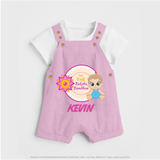 First Raksha Bandhan Baby Dungaree - BABY PINK - 0 - 5 Months Old (Chest 18")