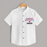 Festive Baby Shirt | Happy Rakhi Edition - WHITE - 0 - 6 Months Old (Chest 23")