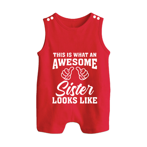 Brother and Sister Romper Suit/ Sleeveless Romper | Soft Cotton Outfits for Siblings