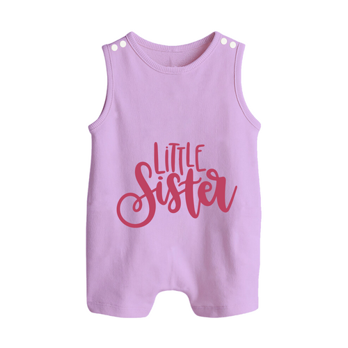 Personalized Brother Sister Romper Suit/ Sleeveless Romper | Ideal for Raksha Bandhan