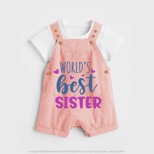 Sibling Love Dungaree Set | Cute Brother Sister Matching Wear