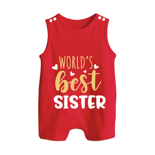 Sibling Love Romper Suit/ Sleeveless Romper | Cute Brother Sister Matching Wear