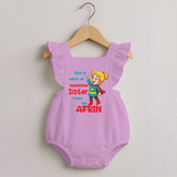 Baby Sibling Matching Clothes | Brother and Sister Celebration Romper Frock - BABY PINK - 0 - 3 Months Old (Chest 19")
