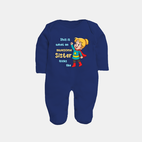 Baby Sibling Matching Clothes | Brother and Sister Celebration Sleep Suit/ Fullsleeve Bodysuit