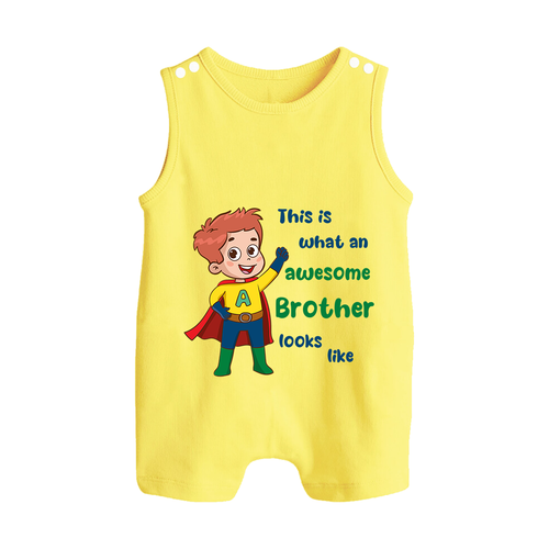 Sweet Brother Sister Baby Romper Suit/ Sleeveless Romper | Soft Fabric Matching Romper Suit/ Sleeveless Romper
