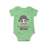 Drama Queen Romper/onesie | Custom Baby Romper/onesie for Your Little Drama Queen - GREEN - New Born (Chest 14")