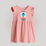 My First Rama Navami – Personalized Baby Frock - BABY PINK - 0 - 3 Months Old (Chest 17")