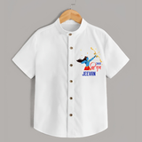 Jai Shri Ram Devotional Kids Shirt - WHITE - 0 - 6 Months Old (Chest 23")