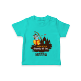 Ayodhya Ke Raja Shri Ramchandra Ki Jai Kids T-Shirt - TEAL - 0-5 Months Old (Chest 17")