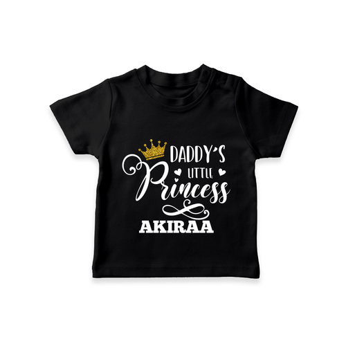 Daddy's Little Princess T-Shirt | Personalized Baby T-Shirt for Daddy's Princess