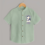 Holding On To My Mummy Always Shirt | Custom Baby Shirt for Mommy's Little One - MINT GREEN - 0 - 6 Months Old (Chest 23")
