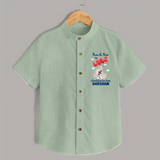 Nana Nani Ke Aankhon Ka Tara Shirt | Personalized Baby Shirt for Nana and Nani's Jewel - MINT GREEN - 0 - 6 Months Old (Chest 23")