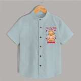 I Love My Bua So Much Shirt | Custom Baby Shirt for Bua's Little Love - ARCTIC BLUE - 0 - 6 Months Old (Chest 23")