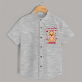 I Love My Bua So Much Shirt | Custom Baby Shirt for Bua's Little Love - GREY - 0 - 6 Months Old (Chest 23")