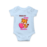 Massi Ki Jaan Romper / Onesie | Custom Baby Romper / Onesie for Massi's Heart - BABY BLUE - New Born (Chest 14")