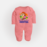Brave Like Jhansi Rani Customized Baby Fullbody Suit