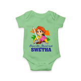 Brave Like Jhansi Rani Personalised Baby Romper