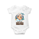 Dreamer Like Abdul Kalam Personalized Baby Romper - WHITE - New Born (Chest 14")