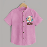 Dreamer Like Abdul Kalam Personalized Shirt - BABY PINK - 0 - 6 Months Old (Chest 23")