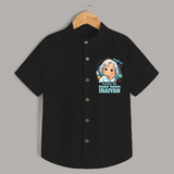 Dreamer Like Abdul Kalam Personalized Shirt - BLACK - 0 - 6 Months Old (Chest 23")