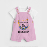 Counting Stars Till Eid Personalised Kids Dungaree - BABY PINK - 0 - 5 Months Old (Chest 18")