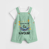 Counting Stars Till Eid Personalised Kids Dungaree - MINT GREEN - 0 - 5 Months Old (Chest 18")
