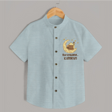 Eid Loading… Personalised Kids Shirt with Name - ARCTIC BLUE - 0 - 6 Months Old (Chest 23")