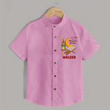 30 Days of Ramadan Journey Personalised Kids Shirt - BABY PINK - 0 - 6 Months Old (Chest 23")