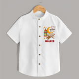 30 Days of Ramadan Journey Personalised Kids Shirt - WHITE - 0 - 6 Months Old (Chest 23")