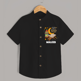 30 Days of Ramadan Journey Personalised Kids Shirt - BLACK - 0 - 6 Months Old (Chest 23")
