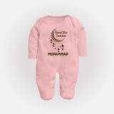 Sweet Iftar Countdown Personalised Kids Fullbody Suit - BABY PINK - New Born (Chest 7.5")