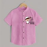 My Last Day of Ramadan Personalised Kids Shirt - BABY PINK - 0 - 6 Months Old (Chest 23")