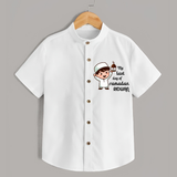 My Last Day of Ramadan Personalised Kids Shirt - WHITE - 0 - 6 Months Old (Chest 23")