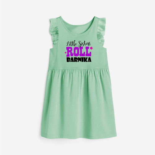 Little Sisters Roll Frock | Custom Frock for the Awesome Little Sister