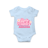 Rule Maker Romper | Custom Romper for the Bold and Brave - BABY BLUE - New Born (Chest 14")