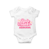 Rule Maker Romper | Custom Romper for the Bold and Brave - WHITE - New Born (Chest 14")
