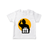 Golden Halo Silhouette Graphic T-Shirt - WHITE - 0-5 Months Old (Chest 17")