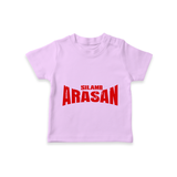 Bold Red Action Typography T-Shirt - LILAC - 0-5 Months Old (Chest 17")
