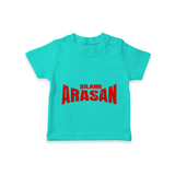 Bold Red Action Typography T-Shirt - TEAL - 0-5 Months Old (Chest 17")