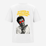 Atman Legendary Dialogue Style Backside Printed Adult T-Shirt